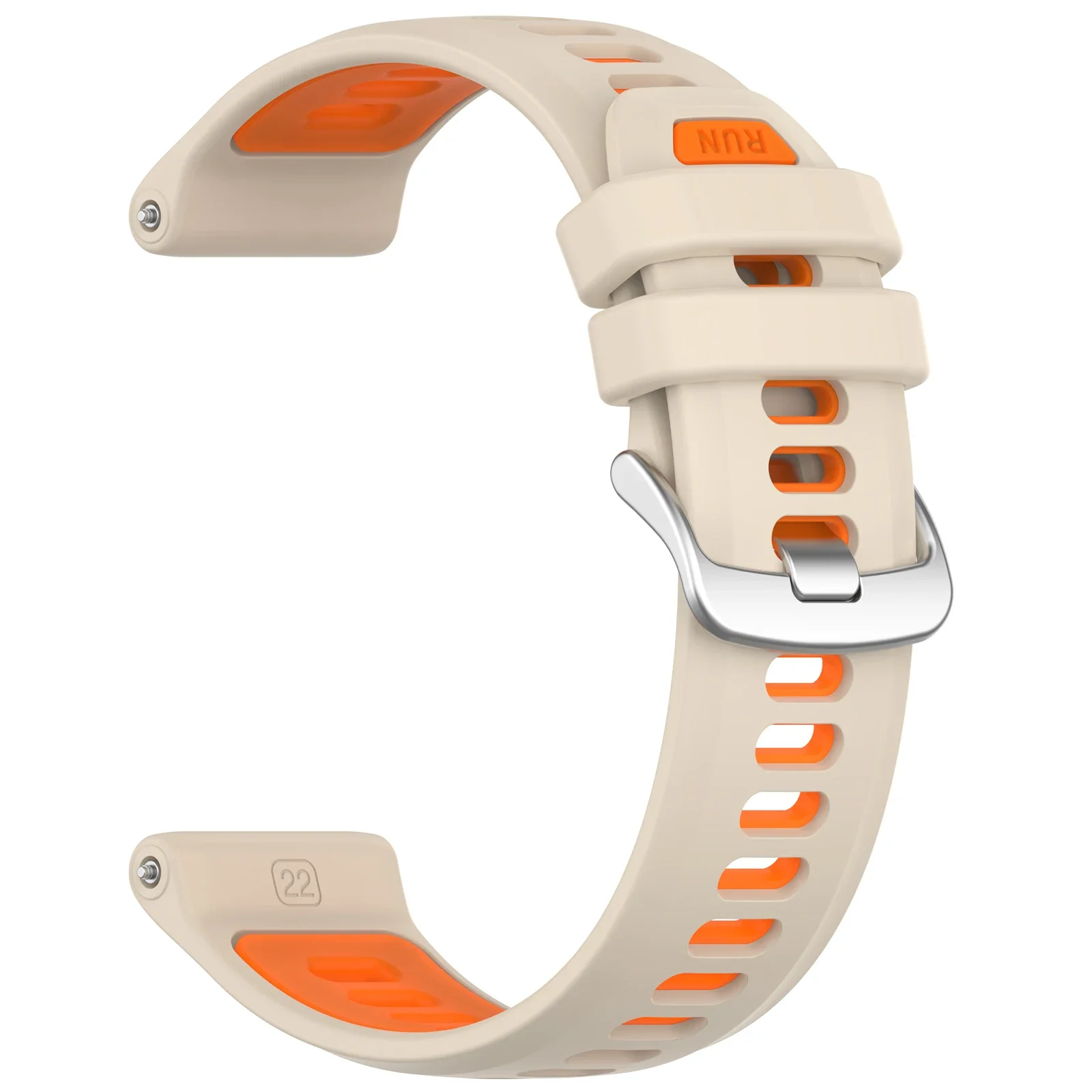 ツートンカラーのソフトシリコン時計バンドガーミンフォアランナー 970 965 955 945 935 745 リストバンドスポーツストラップブレスレットベルトアクセサリー