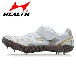 Health Track And Field Events Sprint Spikes Sneaker Professional Men Women High Jump Long Jump Triple Jump Training Sport Shoes