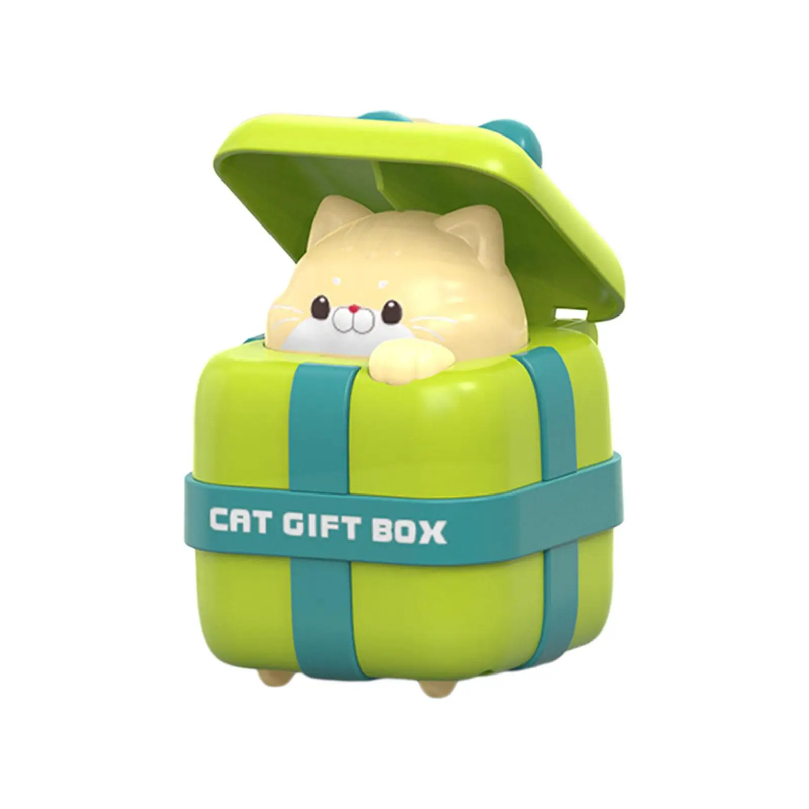 Push and Go Car Toy Vehicle Play Car Cartoon Portable Cat Vehicle Toys Pull Back Cars for Prize Box Decoration Party Favors