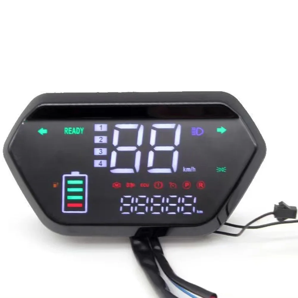 48V/60V/72V Ebike LCD Display Meter Control Panel Speedmeter Screen For EBike Electric Scooter Motor Display