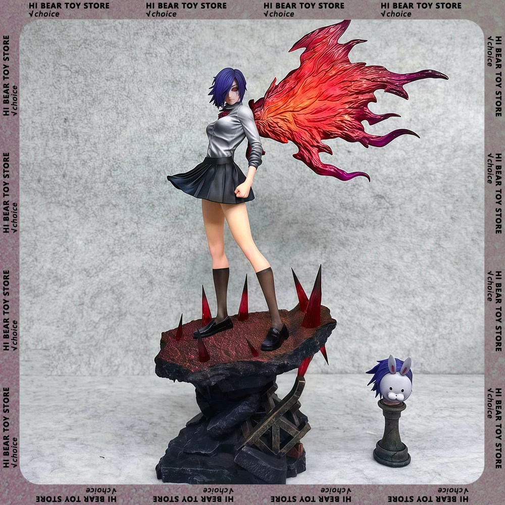 28 سنتيمتر توكا كيريشيما الشكل طوكيو الغول أرقام اثنين رئيس تمثال جمع الدمى مكتب ديكورا نموذج لعب هدايا عيد ميلاد الاطفال #1