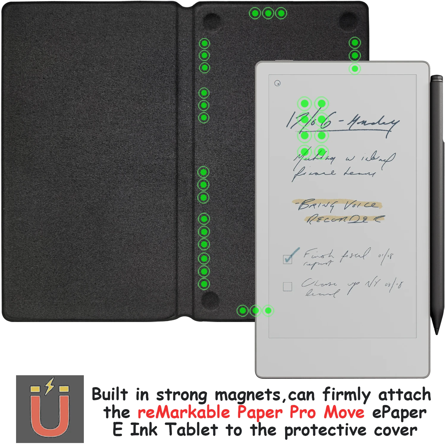 Case for for Remarkable Paper Pro Move 7.3