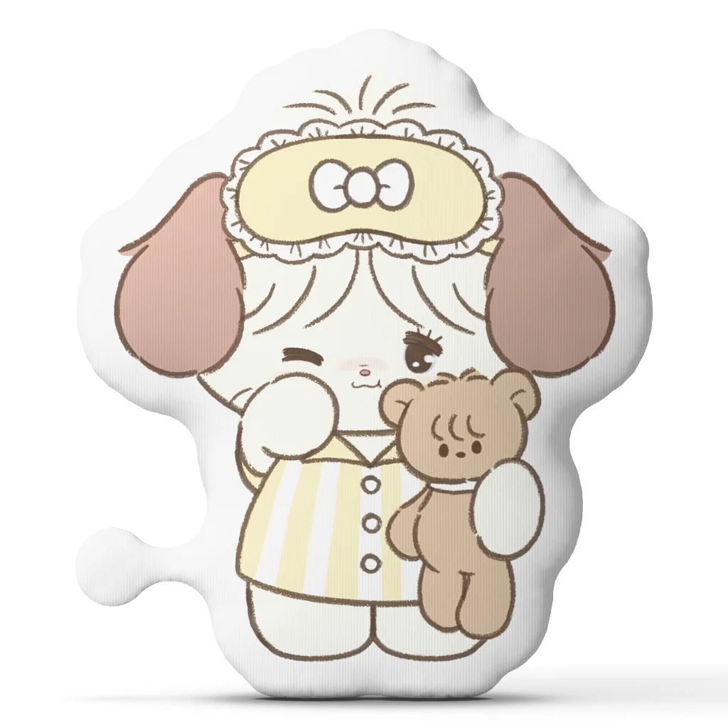 Mikkos Cartoon Funny Pillow Cushion Irregular Stuffed Throw Pillow Home Decor Gift Sofa Bed