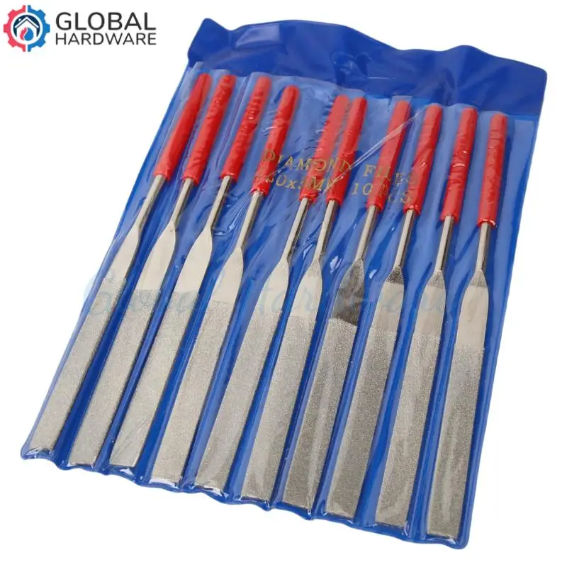 

Diamond Mini Needle File Set for Carpentry Jewelry Stone Glass Metal Ceramic Polish Carving DIY Craft Woodworking Hand Tools