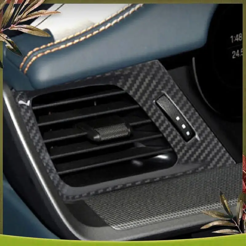 AB98-Per Porsche 911 2019 2020 2021 2022 Reale In Fibra di Carbonio Auto Dash Lato Uscita Aria Telaio di Copertura Trim Accessori Parti