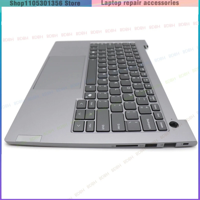 New Palmrest Upper Case C Cover US Backit Keyboard For Thinkbook 14 G7 IML 21MR