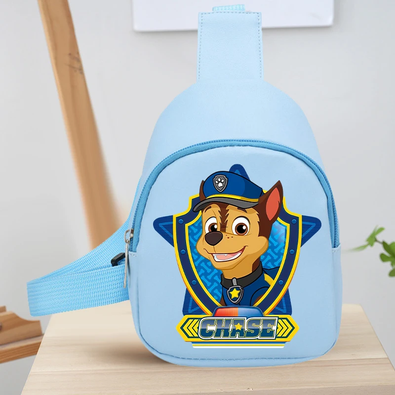 لطيف باو باترول الأطفال حقيبة كتف صغيرة موضة أنيمي بنين بنات لطيف الكرتون حقائب كروسبودي حقيبة صغيرة عملة المحفظة هدية