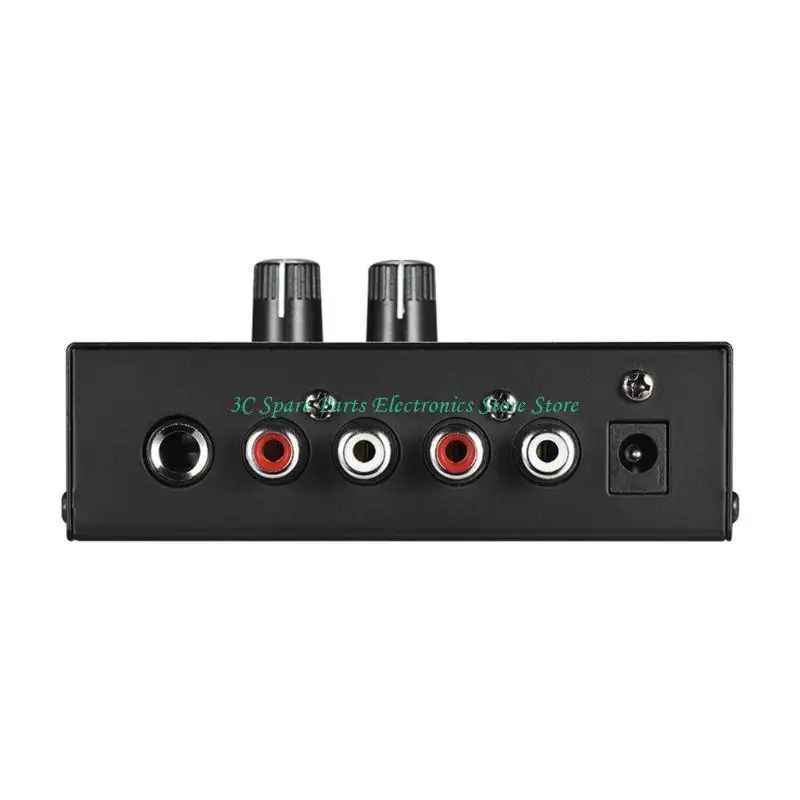 

SZ PP500 Фонокорректор с регуляторами громкости Входной выход RCA 1/4 дюйма Выходные интерфейсы TRS для винилового проигрывателя