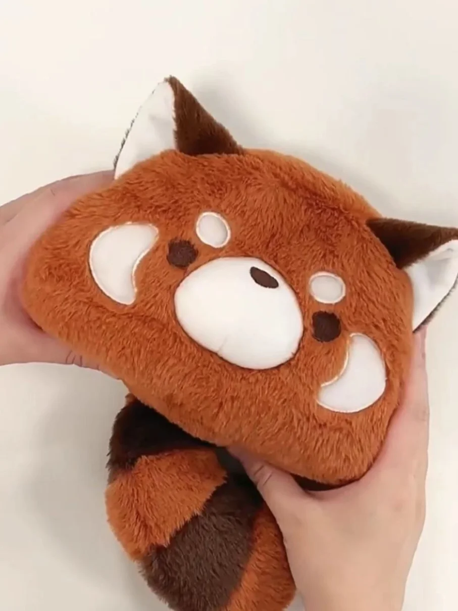 

Cute Plush Crossbody Bag Women's Handbag Underarm Bag Single Shoulder Bag Original Design 2025 New Fashion Small Panda Bag