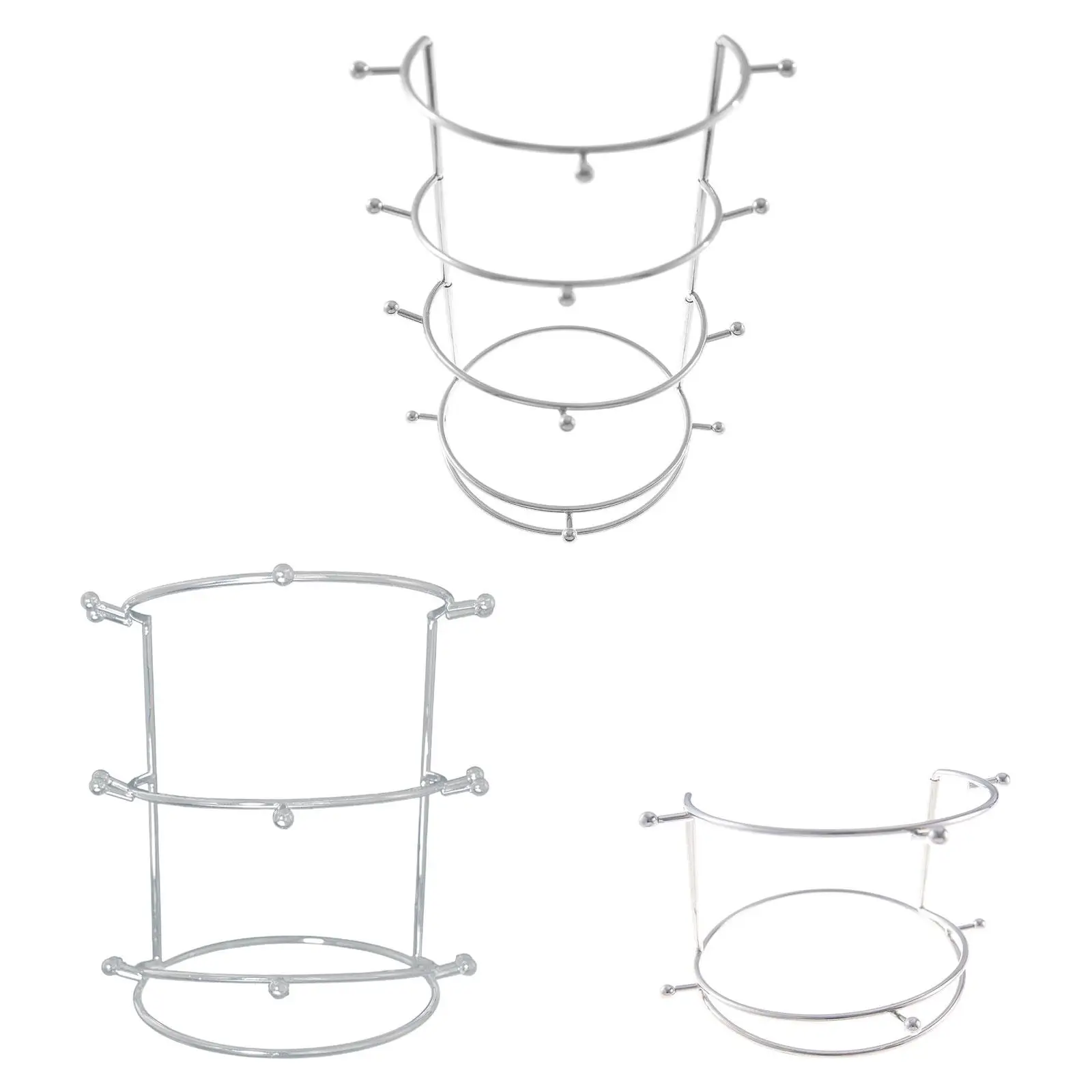 Tiara Display Stand Organizer for Women Stable Storage Rack Jewelry Holder for Hairband Hair Accessories Showcase Dresser