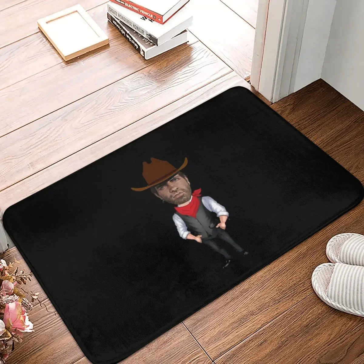 

Arthur Morgan Doormat Rug Carpet Mat Footpad Polyester Anti-slip Water Oil Proof Entrance Kitchen Bedroom Balcony Toilet