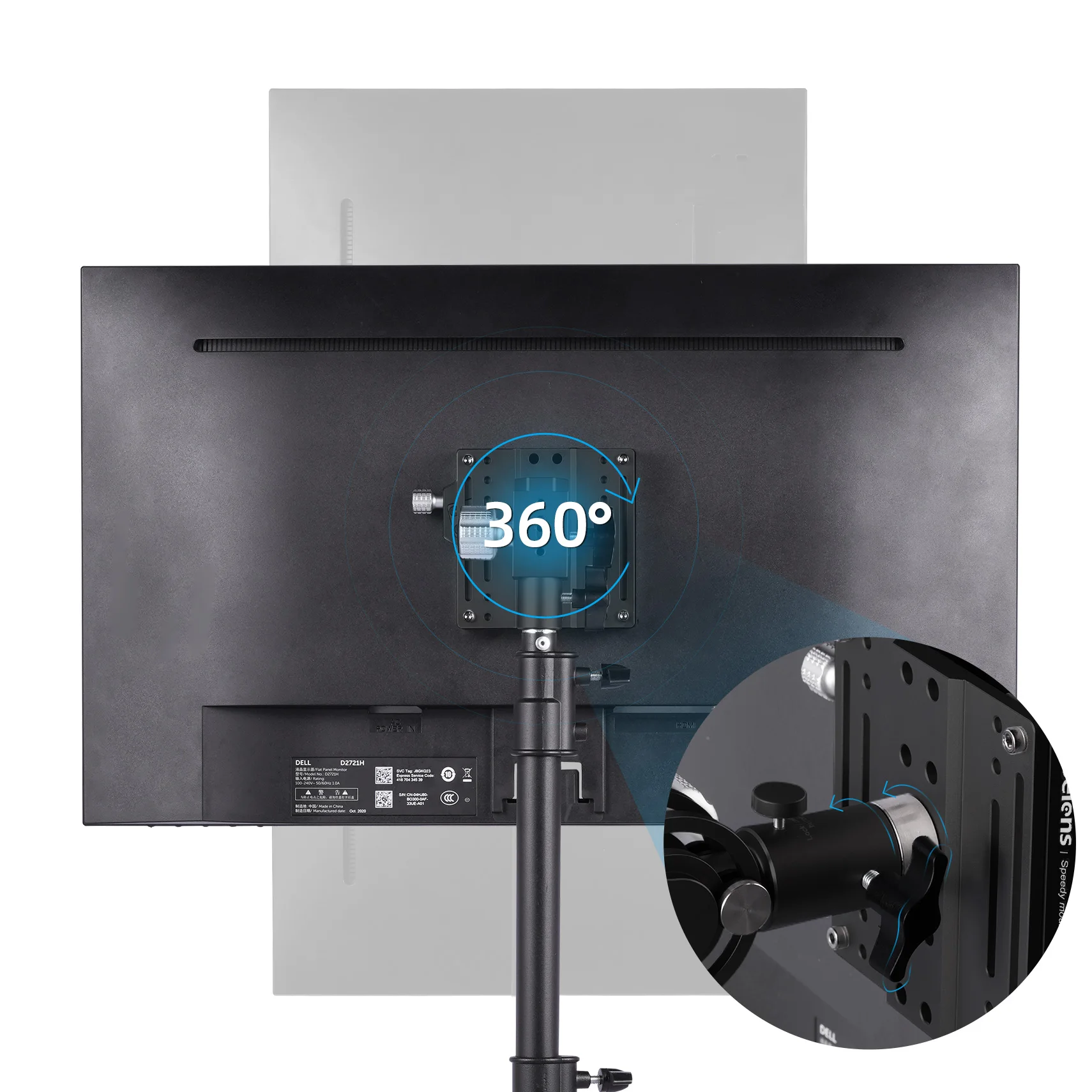 Selens дисплей быстрое крепление основание регулируемое вращение на 180 градусов универсальное основание Съемный кронштейн для фотостудии