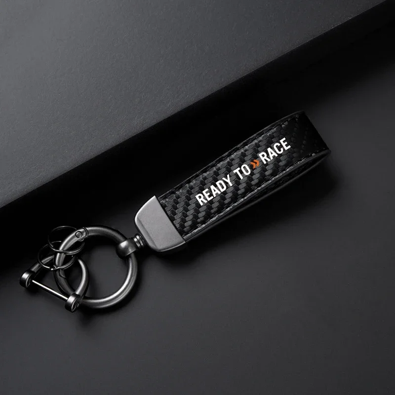 Carbon fiber keychain detail