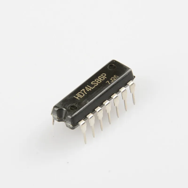 20pcs HD74LS86P DIP-14 Quad 2-Input XOR Gate TTL Digital Logic IC 74LS86 Logic Chip One-Stop BOM Service Electronic Components