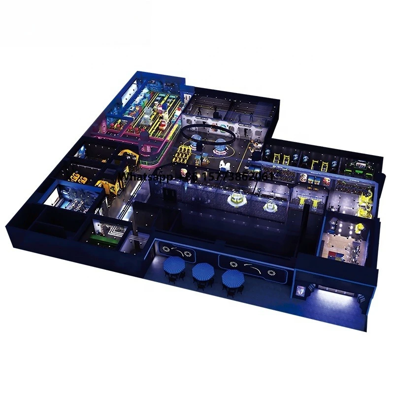 VR Theme Park Customized Factory Virtual Reality Adventure Amusement Park Arcade Games VR Game Machine 9D Roller Coaster