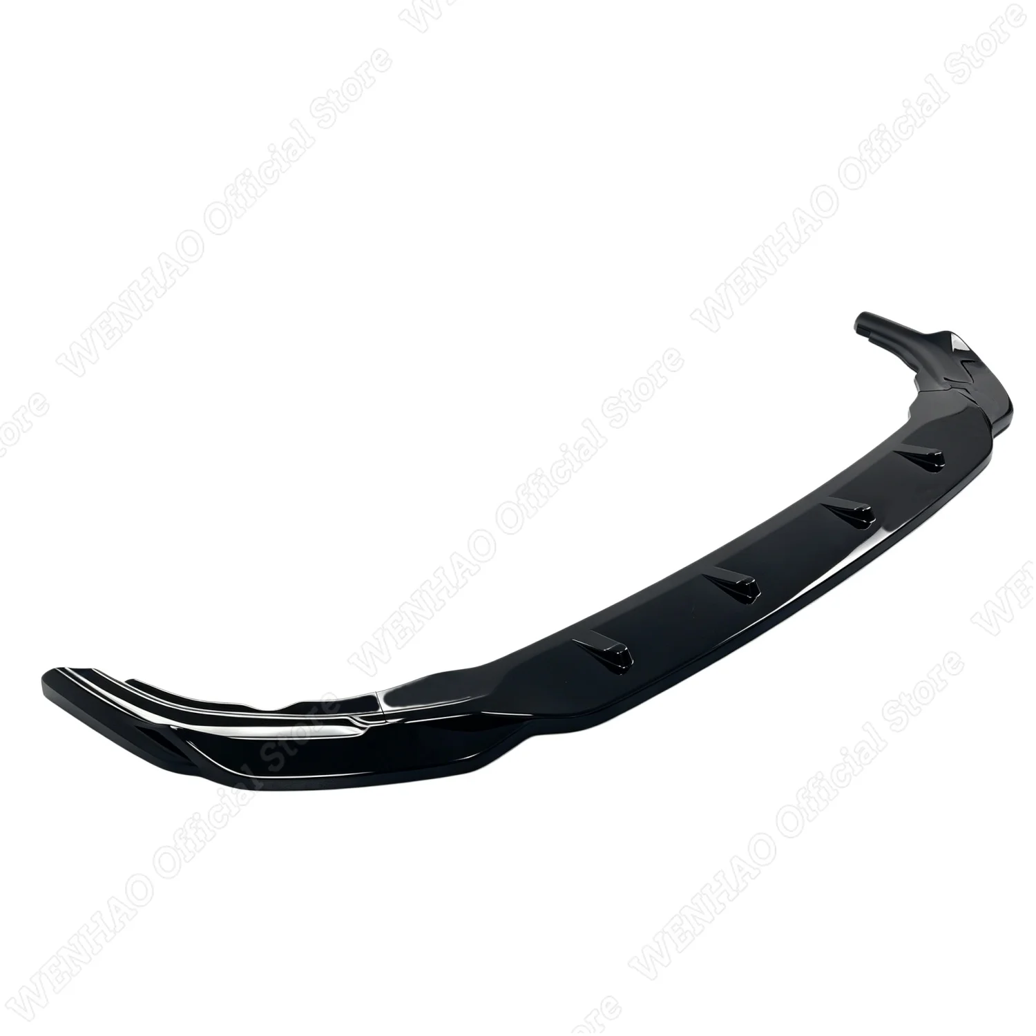 3-teiliger Maxton Style V.4 Auto-Frontstoßstangen-Lippenspoiler für VW Golf 8R 2020-2024 Diffusor-Zierleiste Hochglanz-Schwarz Karosserie-Kit – Detail 4