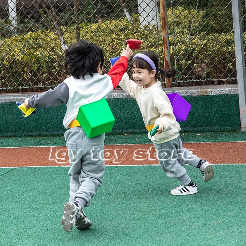 Giocattoli sportivi all\'aperto scatola di sabbia interattiva attrezzatura per l\'allenamento sensoriale scuola materna per bambini giochi divertenti