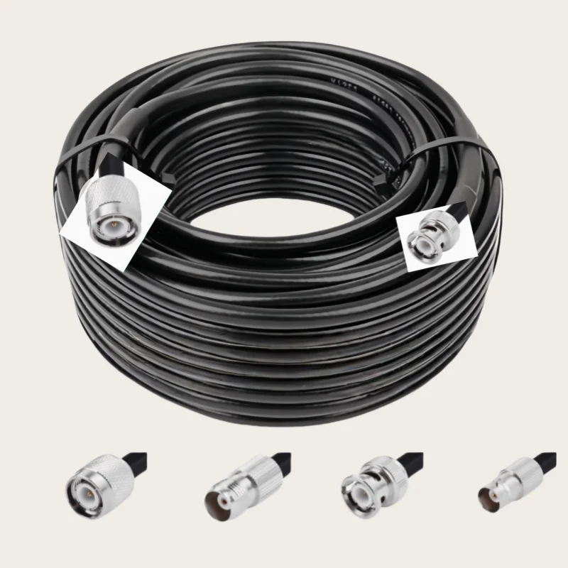 Das Kabel RG58 BNC to TNC Adapter Male plug & Female jack WiFi Antenna 50Ohm RG58U RF Coaxial Pigtail Jumper Cable