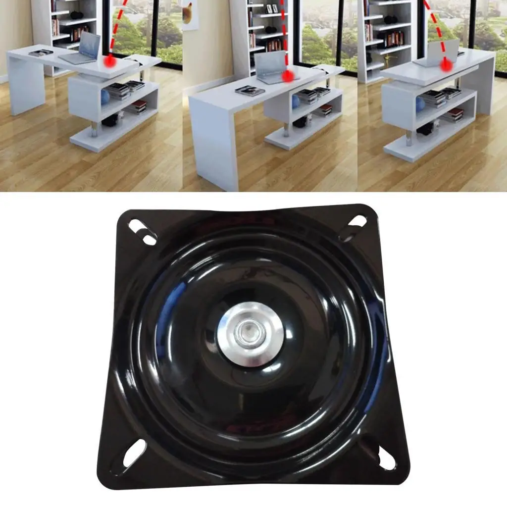 Seat Swivel Bases 360 Degrees Rotating Bar Stool Swivel Plates for Dining Sofa Barstools