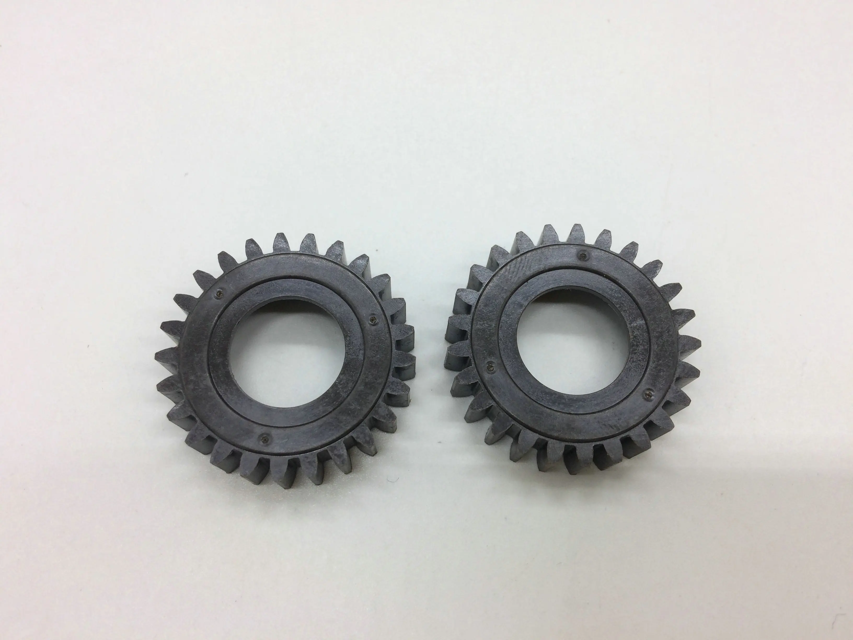 2 PCS New Upper Roller Gear Fuser Gear for OKI B410 B420 B430