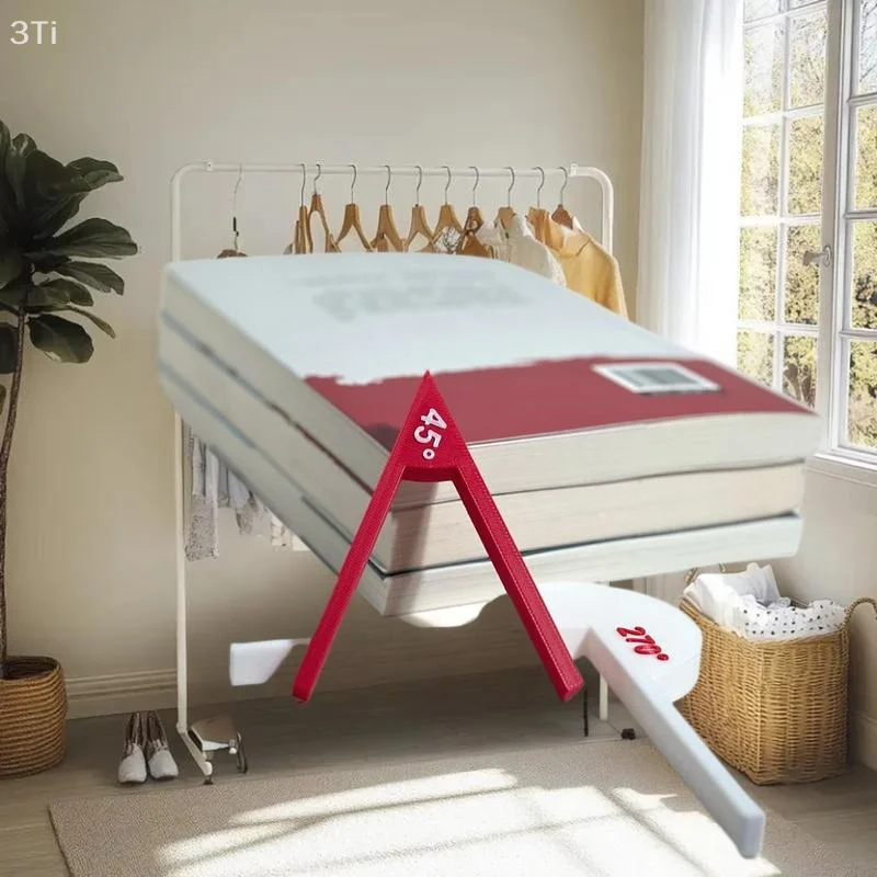 2/5 قطعة الهندسة المحمولة التدريس المعونة مسطرة قياس أدوات قياس زاوية متعددة الوظائف