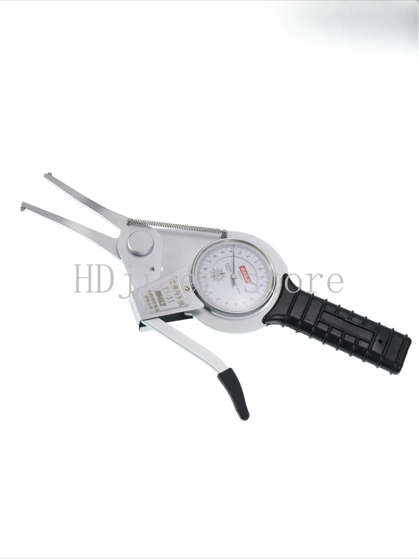 A measuring artifact! The dial inside caliper makes the measurement of inner groove boring precise to 