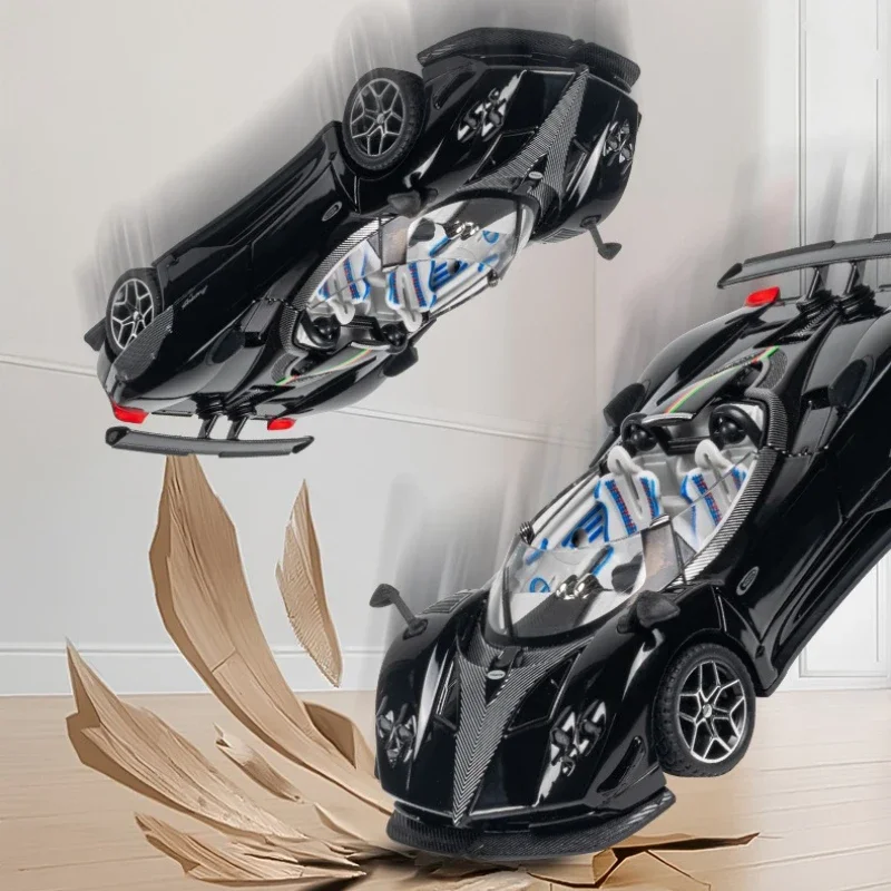 Zonda R – supercar en alliage 1:32, modèle de voiture, son et lumière, jouet à collectionner pour enfants, cadeau d'anniversaire