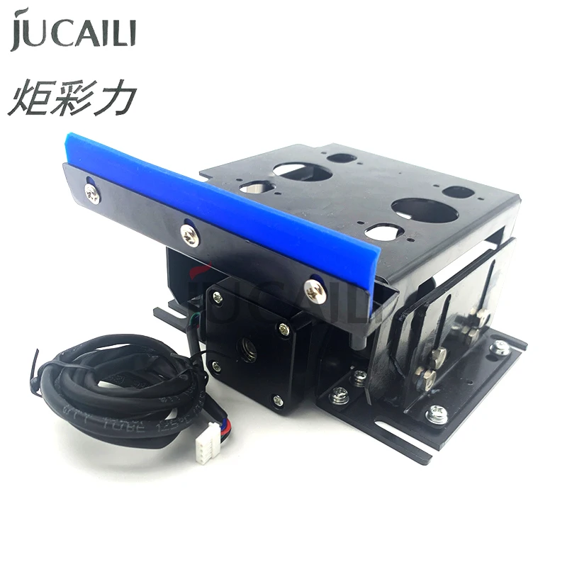 JCL Small Double Dual Head Capping Station for DTF DTG for Epson XP600 Printhead Cleaning Station Pump Assembly Ink Stack