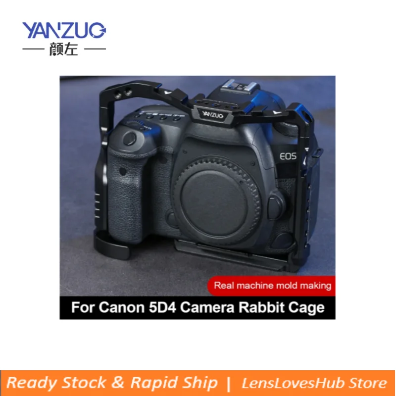 

YANZUO Camera Protection Frame for Canon 5D4 5D3 6D2 7D2 Aluminum Quick Release Bracket Camera Rabbit Cage 5d4 DSLR Stabilizer