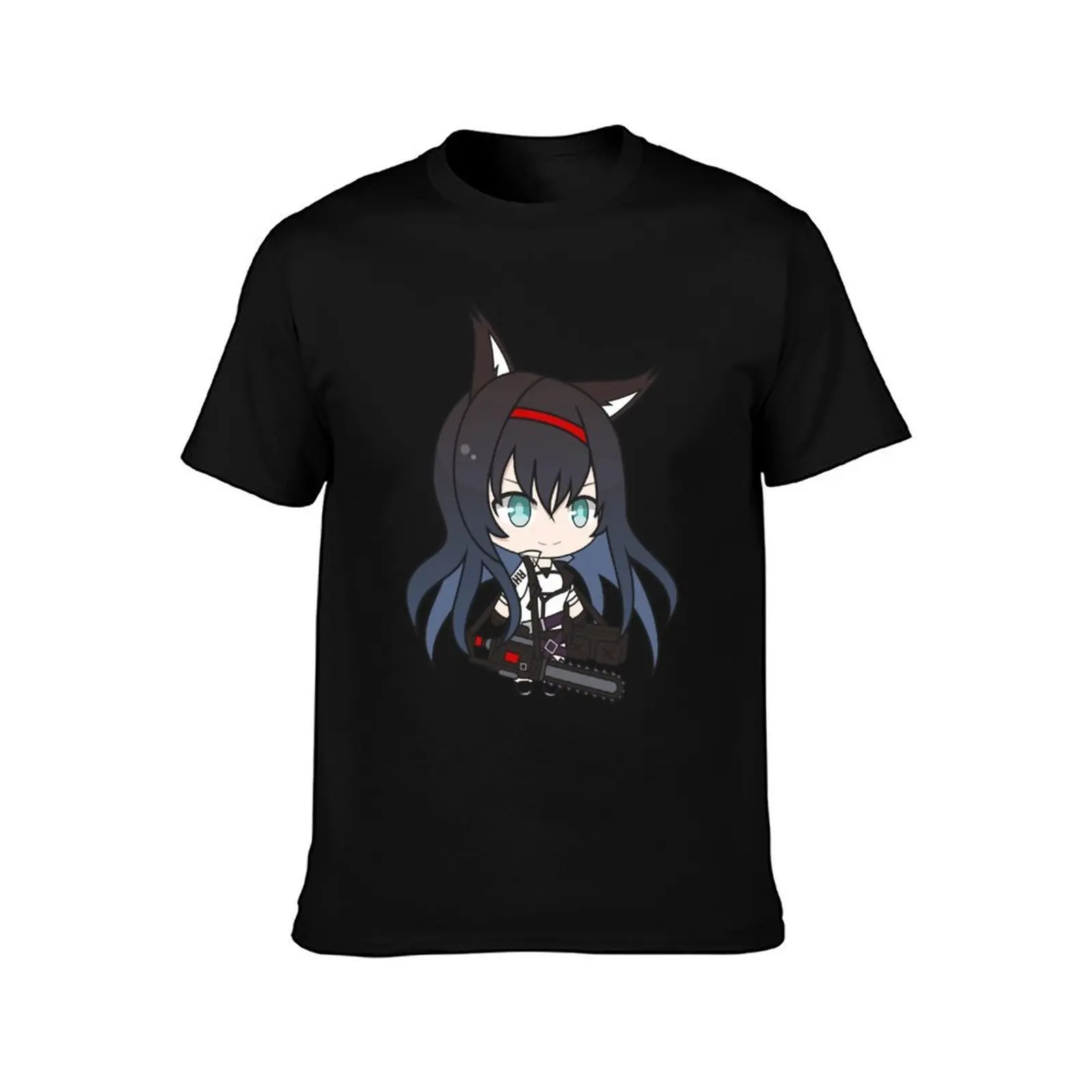Blaze - Arknights T-Shirt Summer Casual Cotton Tee Oversized Streetwear Tops Vintage Graphic Print Loose Fit Short Sleeve