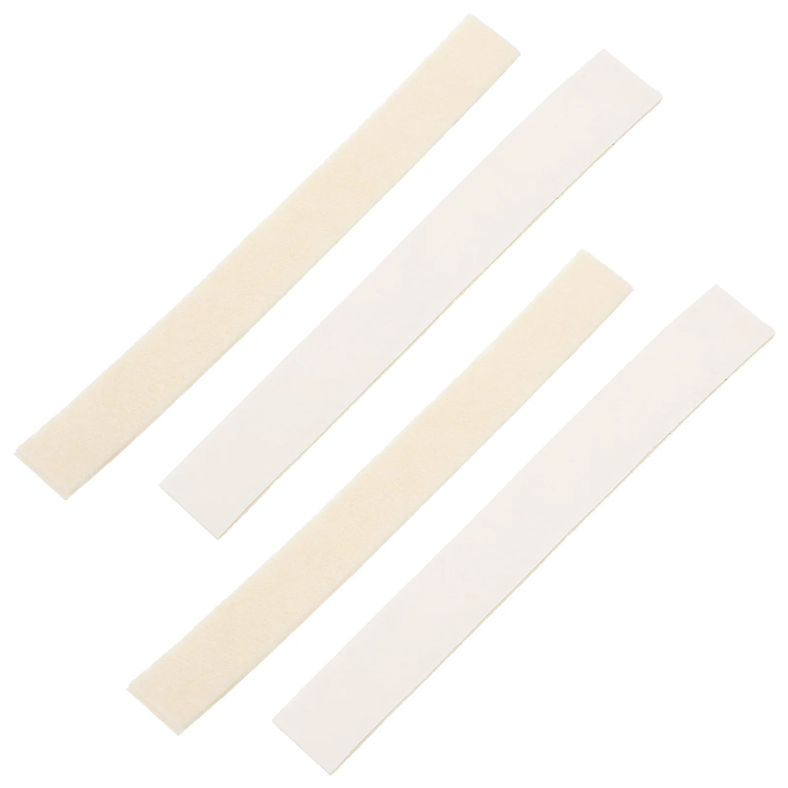 

4pcs Key Pad Clarinet Felt Strip Flute Mute Accessories Replacement Protective Practice Strips Sound Isolation Anti Collision