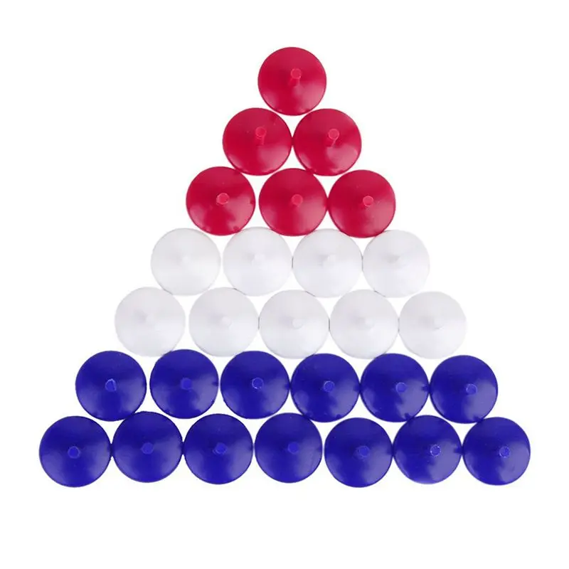 HOES-400 PCS Golf Ball Marker 18Mm Random Color