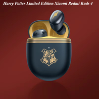 Original Xiaomi Harry Potter King Co Branded Redmi Earphones 4 TWS Wireless Bluetooth 5.3 Fashion Smart Sound Earphones