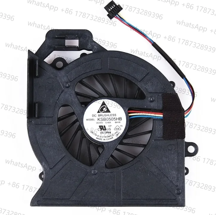 Novo ventilador de refrigeração de cpu 4 pinos para hp pavilion DV6-6000 DV6-6050 DV6-6090 DV6-6100 notebook ksb0505hb-bh18 almofada de resfriamento de laptop