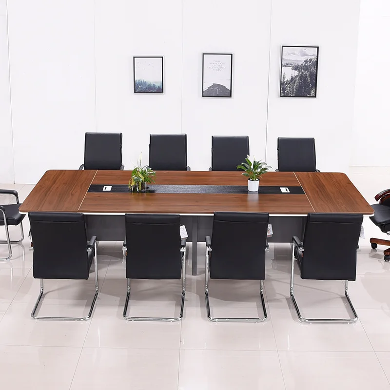Conference table simple modern conference table, board type conference fireproof board,  long table
