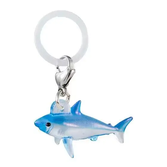 BANDAI Action Figures Model Dolphins and Whales Tag Small Ornaments Capsule Toys Ornament Original