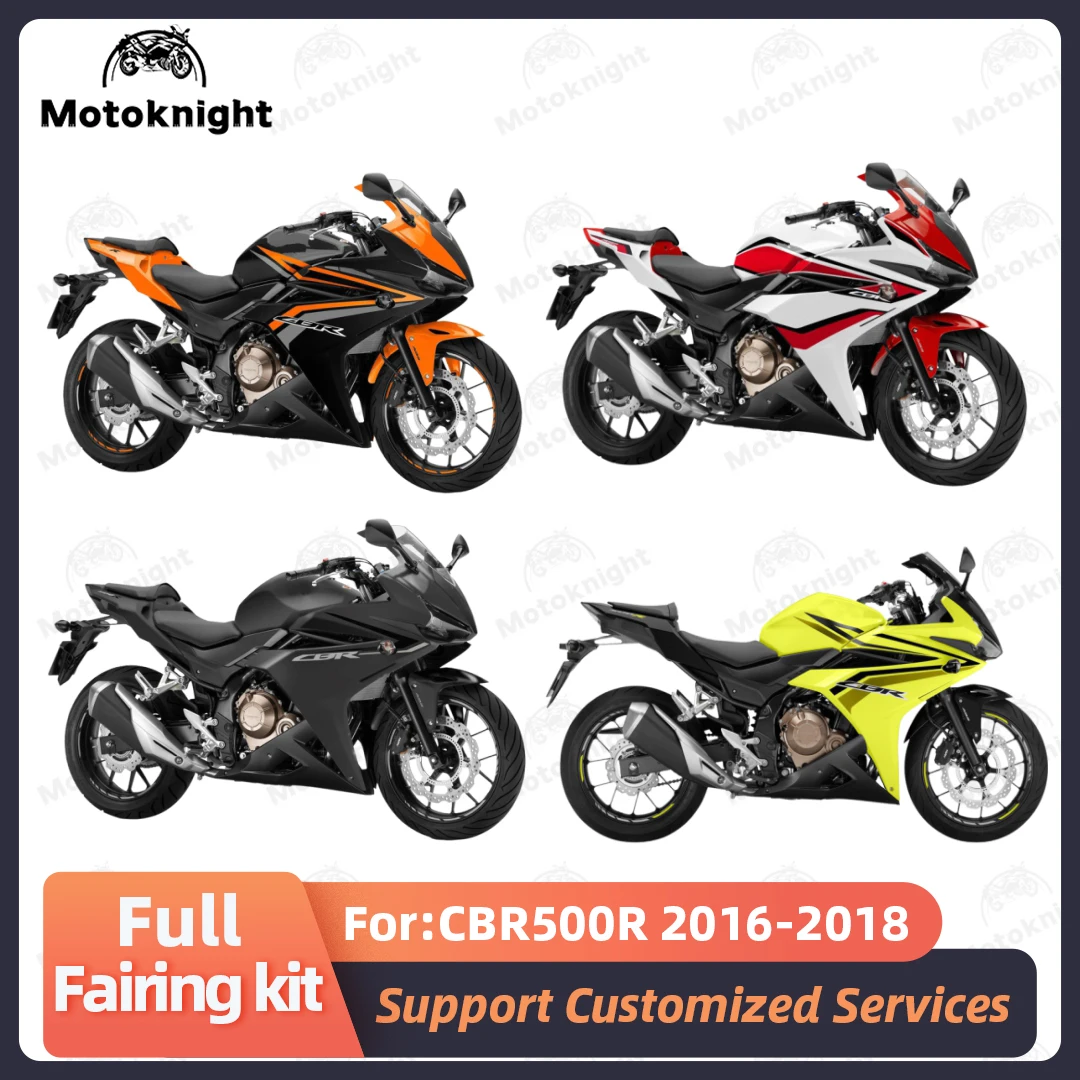 Fit For Honda CBR500R 2016 2017 2018 Fairing Kit Full Set Motorcycle Fairings Painted Bodywork New ABS Plastic 4 Gifts
