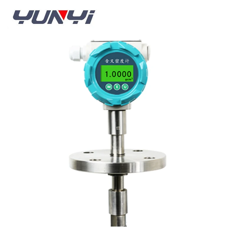 Portable oil liquid tuning fork density meter