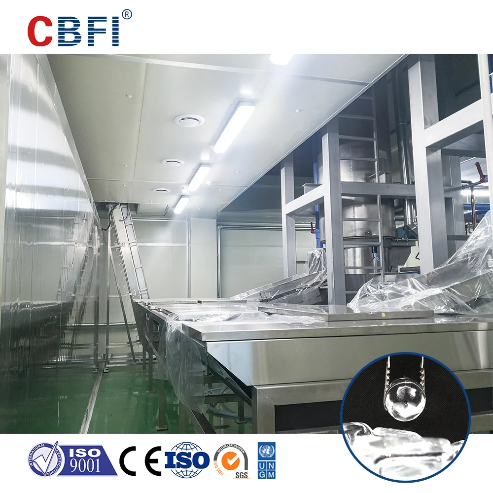 

Автоматическая машина для производства трубчатого льда CBFI 1T~40T: Коммерческая промышленная льдогенераторная установка для баров, ресторанов и пивных заведений