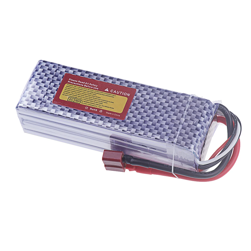 Batterie Fuchsia pour hélicoptère RC, avion, quadricoptère, voitures, avion, prise T JST, compte 30, compte 60, 3300 V, 11.1V, 60C, 3s, 11.1 mAh