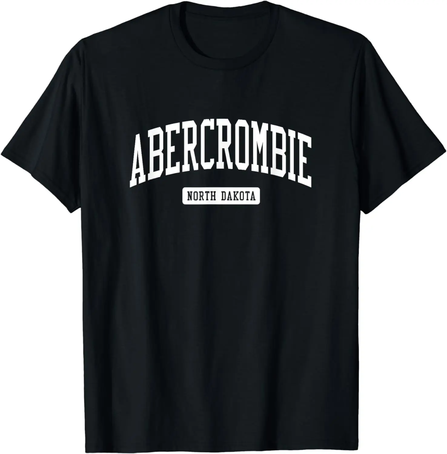 Abercrombie North Dakota ND College University Sports Style T-Shirt