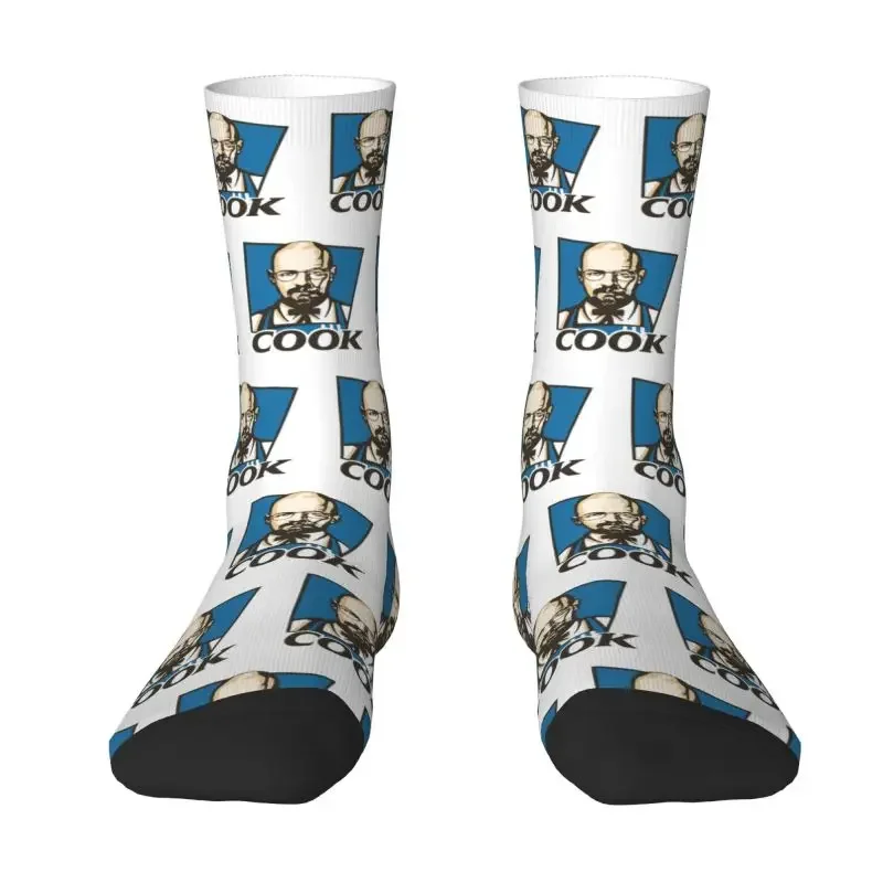 Fashion Humor Breaking Bad Serie Walter White Socks Women Men Breathable 3D Print Heisenberg Chemistry Basketball Sports Socks