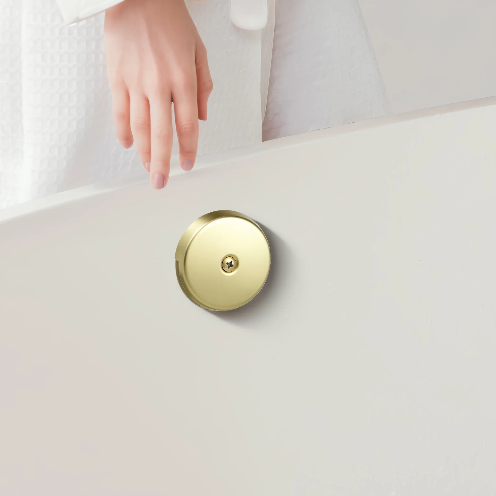 

Stainless Steel Bath Tub Overflow Bathtub Stoppers Drain Cover Overflow Cover Flat Bath Tub Stopper Bathroom Accessories