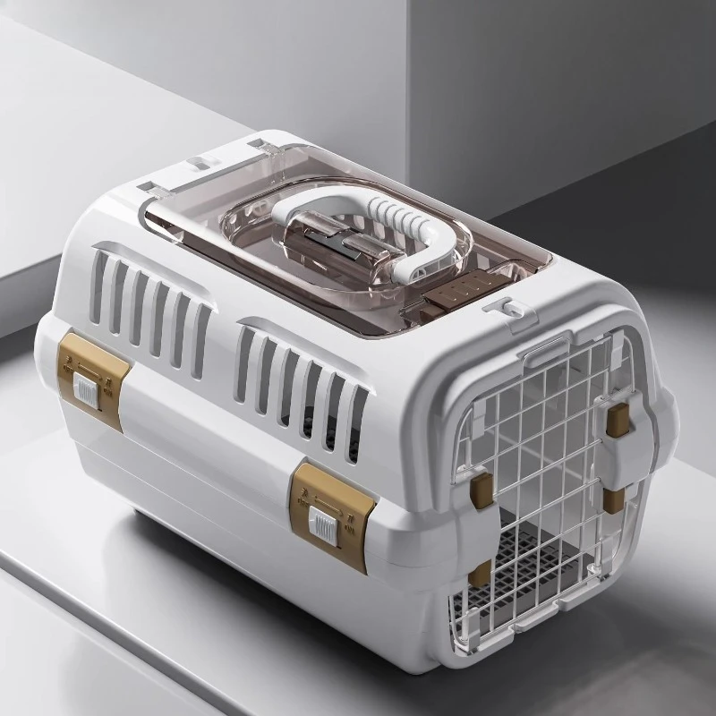 

Cat Air Case Portable Cat Go Out Home Cat Bag Pet Check Car Travel Case