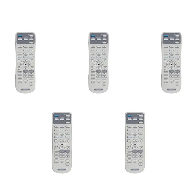 5X Replacement Projector Remote Control 219863500 For Epson Brightlink 725Wi/1485Fi,EX3280, EX9230, Home Cinema 880