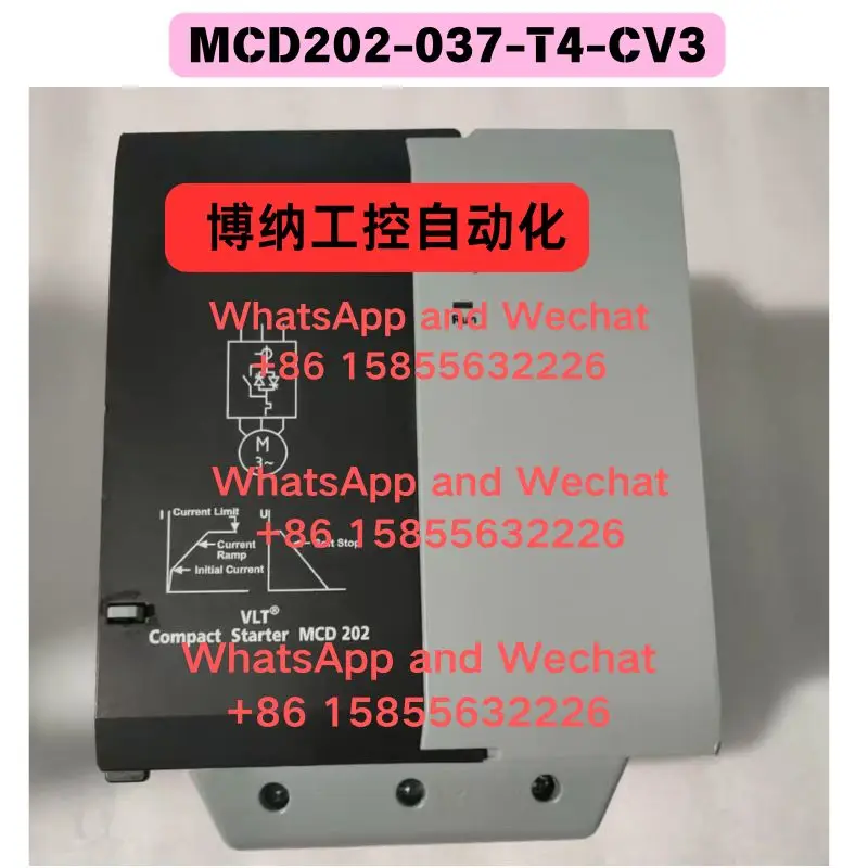 

Б/у MCD202-037-T4-CV3 плавный старт Функциональный тест ОК Быстрая доставка