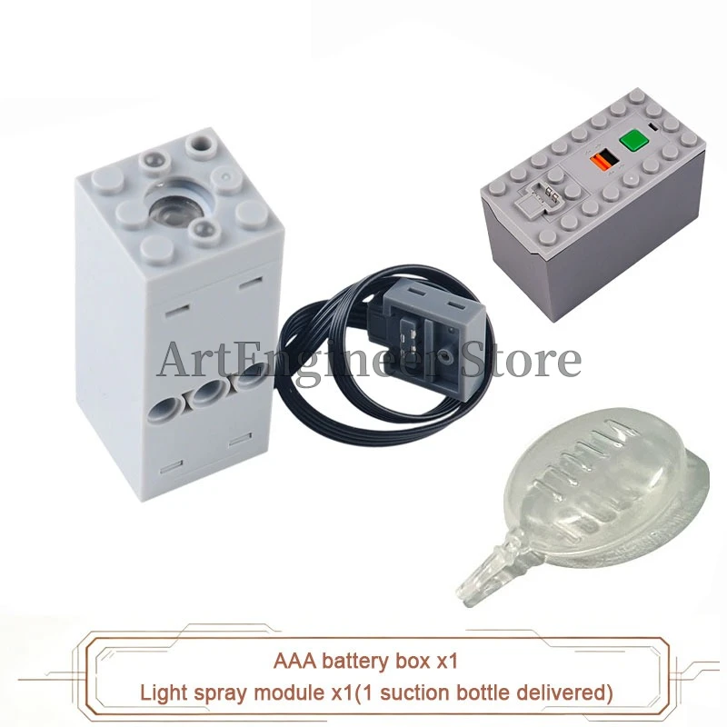 Verbessertes M/L/XL/Servo-Motor-Power-Functions-Set mit hohem Drehmoment, technische Bausteine, kompatibel mit Spielzeug der großen Marken