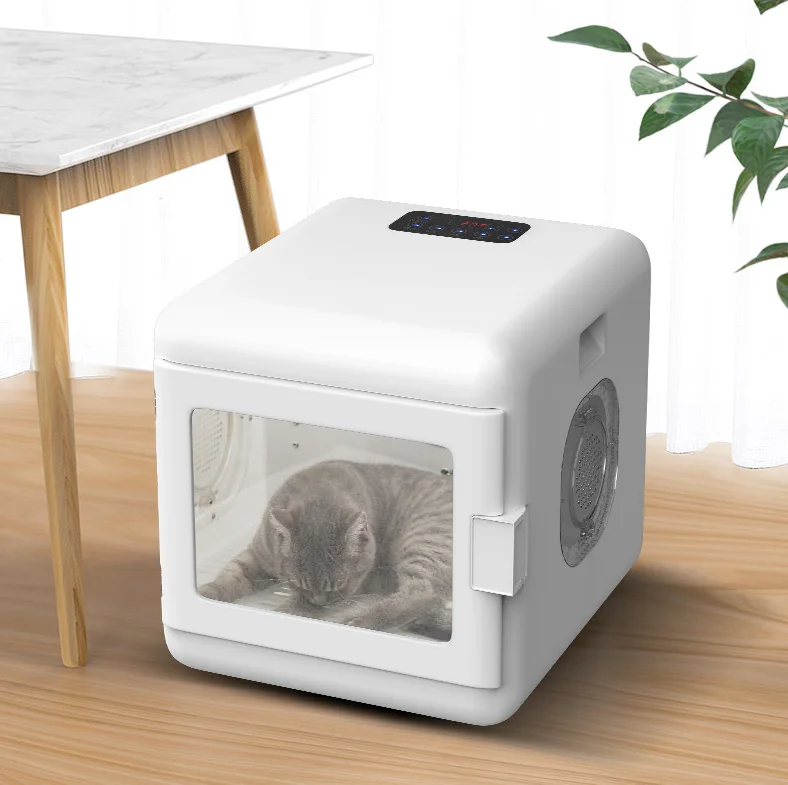 

High quality 60L Capacity Smart Cat Drying Box Hair dryer Clean and Soft Durable Pet Dog Product Supplies