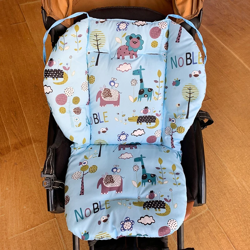 Baby Stroller Seat Pad para crianças, Feeding Chair Mat, Cover Protector, Universal High Chair, Almofada de algodão macio, Almofada do assento de carro