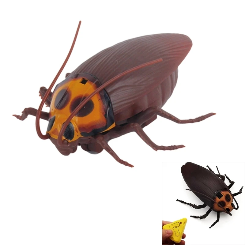 Remote Control Cockroach Toy With Movement For Interactive Indoor Playtime And Stimulation